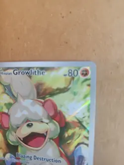 Pokemon TCG Hisuian Growlithe Twilight Masquerade IR 181/167 - Image 2