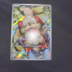 Pokemon TCG Hisuian Growlithe Twilight Masquerade IR 181/167 - Image 4