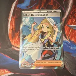 Pokemon TCG Lillie's Determination 169/132 Holo Mega Evolutions Card - Image 1