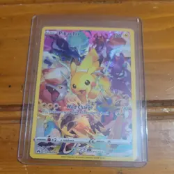 Pikachu 160/159 MINT/NM Pokemon Card Secret Rare Full Art Alt - Image 1