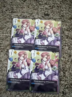 Gundam Card Game Overflowing Affection GD01-118 U Playset Of 4 - Image 1