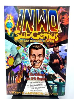 Steve Jackson Games Illuminati INWO SubGenius New World Order 100 Card Game Set - Image 2