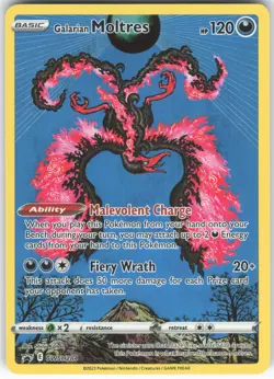 SWSH: Sword & Shield Promo Cards #SWSH284 Galarian Moltres - Image 1