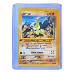 Larvitar 70/105 Pokemon TCG 1st Edition Neo Destiny NM Vintage 2002 Card - Image 1
