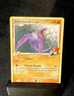 Aerodactyl GL 55/111 Rising Rivals Regular Pokemon Card - Image 1