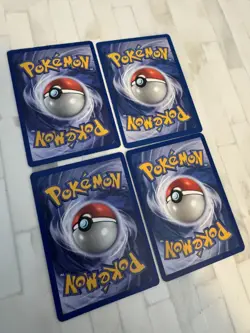 (4) Card Lot - Pokemon TCG 1st Edition (Bellsprout, Meowth, Parasect, Ekans) - Image 5