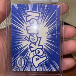 Eevee #133 - Official Nintendo Pokemon Promo Card 1998 - Image 2