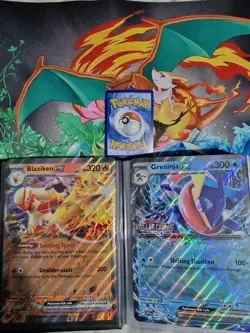 JUMBO POKEMON CARDS AND BINDER BUNDLE-34 MINT CONDITION-PIKACHU-Flareon-jolteon - Image 2