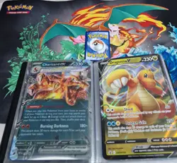 JUMBO POKEMON CARDS AND BINDER BUNDLE-34 MINT CONDITION-PIKACHU-Flareon-jolteon - Image 5