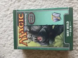 Magic The Gathering Bomber, Armada, Way Wild Deck Box 7th edition No Mtg Cards - Image 3