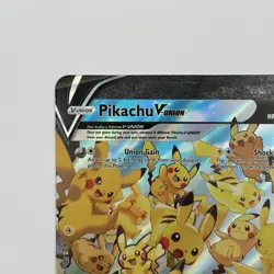 Pikachu V-Union Pokemon Oversized Jumbo Ultra Rare Card NM - Image 2