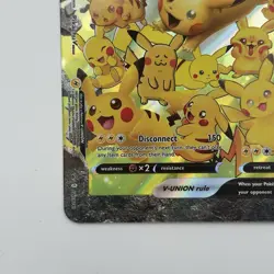 Pikachu V-Union Pokemon Oversized Jumbo Ultra Rare Card NM - Image 5