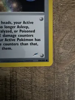 Heal Powder 104/105 1st Edition Neo Destiny Pokemon Card MINT Condition - Image 4