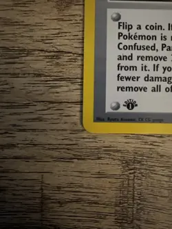 Heal Powder 104/105 1st Edition Neo Destiny Pokemon Card MINT Condition - Image 5