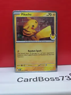 Pikachu (Pokemon Day 2026) 051/162 Miscellaneous Cards & Products Holo - Image 1
