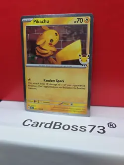 Pikachu (Pokemon Day 2026) 051/162 Miscellaneous Cards & Products Holo - Image 3