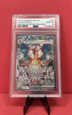 Pokemon Charizard ex 223/197 Obsidian Flames #223 Special SIR GEM MINT PSA 10 - Image 1