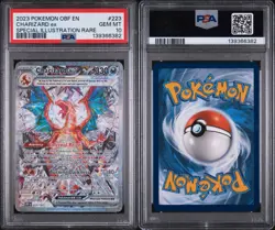 Pokemon Charizard ex 223/197 Obsidian Flames #223 Special SIR GEM MINT PSA 10 - Image 2