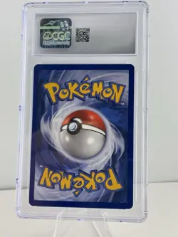 Team Rocket's Meowth 18/53 Wotc Black Star Promo Pokemon CGG 10 **GEM MINT** - Image 3