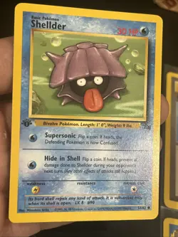 Lot Of 1999 Pokemon Fossil First Edition-Zapdos Artwork, Kabuto Pack fresh. - Image 5