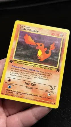 Charmander - 1st Edition - 50/82 Team Rocket - Pokemon TCG - 2000 - Image 1