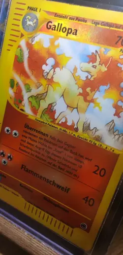 Gallopa 26/165 Expedition Reverse Holo Rare Pokemon Karten TCG Deutsch 🇩🇪 Exc✨ - Image 3