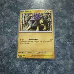 Pokemon Raikou 048/132 Mega Evolution Cosmos Holo Blister Exclusive Near Mint - Image 1