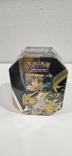 Pokemon TCG: Eevee Evolutions Jolteon Tin Booster Pack BRAND NEW UNOPENED! - Image 2