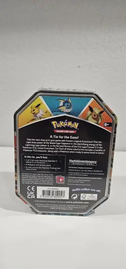 Pokemon TCG: Eevee Evolutions Jolteon Tin Booster Pack BRAND NEW UNOPENED! - Image 5