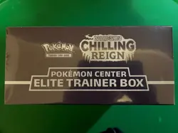 Pokemon TCG Sword Shield Shadow Rider Chilling Reign Pokemon Center ETB Sealed - Image 2