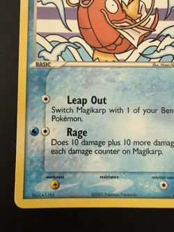 Pokemon TGC 2005 Deoxys Magikarp 64/107 Regular Common Non-holo Near Mint - Image 5