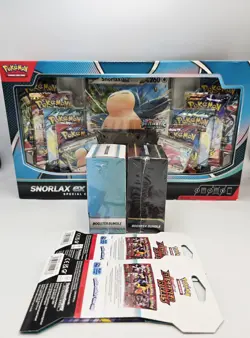 LOT: Pokemon Snorlax/Blissey ex & Greninja/Kingdra ex Special Collection & MORE - Image 2