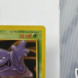 Pokemon TCG Muk #13/62 Holo Rare Fossil Base Set Unlimited WOTC VTG 1999 LP - Image 3
