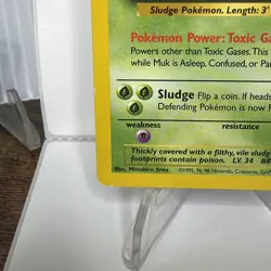 Pokemon TCG Muk #13/62 Holo Rare Fossil Base Set Unlimited WOTC VTG 1999 LP - Image 5