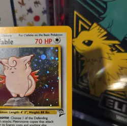 Pokemon Holo Clefable Base Set 2 5/130 NM/LP - Image 4