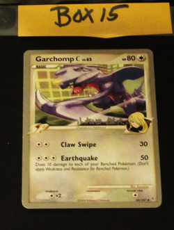 Pokemon TCG Garchomp C World Championship Singles 60/147 NM 2010 - Image 1