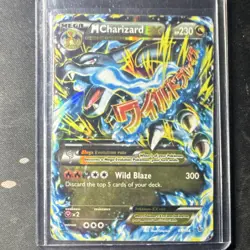 Pokemon TCG M Charizard EX 69/106 Flashfire Holo Ultra Rare Mega Evolution - Image 1