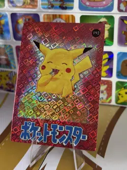 Pokemon Charizard Vintage Pocket Monsters Vending HOLO Prism Sticker 99 Nintendo - Image 3