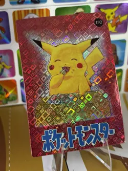 Pokemon Charizard Vintage Pocket Monsters Vending HOLO Prism Sticker 99 Nintendo - Image 5