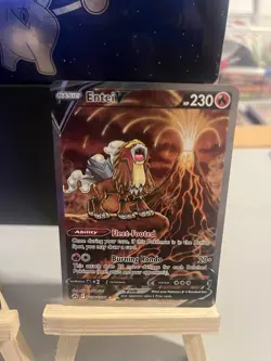 Entei v Crown Zenith Galarian Gallery Holo Ultra Rare Pokemon TCG GG36/GG70 - Image 2