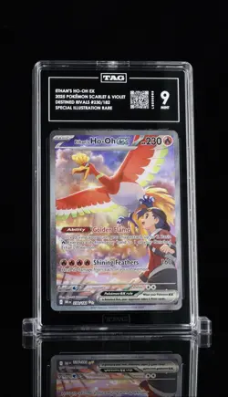 Pokemon TCG Ethan's Ho-Oh EX Sir 230/182 Destined Rivals TAG 9 - Image 1