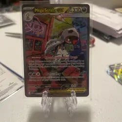 Pokemon TCG Ascended Heroes Mega Scrafty EX SIR Special Illustration 285/217 - Image 3