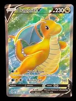 Pokemon GO #076/078 Dragonite V (Full Art) - Image 1