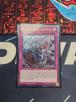Big Welcome Labrynth Ultimate Rare OP23-EN003 NM Yugioh - Image 1