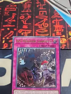 Big Welcome Labrynth Ultimate Rare OP23-EN003 NM Yugioh - Image 4
