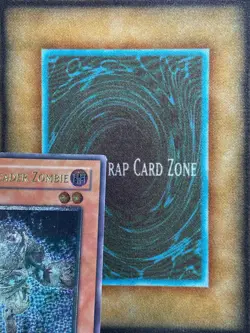 Yugioh GREEN MISPRINT Plaguespreader Zombie CSOC-EN031 Ultimate 1st Edition LP - Image 4