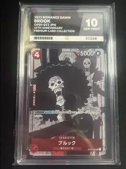 Brooke OP01-022 2022 Japanese One Piece 25th Anniversary Collection ACE 10 - Image 1