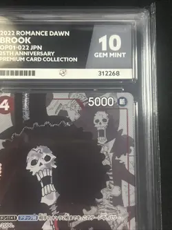 Brooke OP01-022 2022 Japanese One Piece 25th Anniversary Collection ACE 10 - Image 3