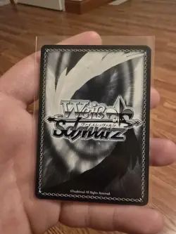 OFFERS OPEN! Weiss Schwarz Azur Lane Aquila SP Full Art Foil Hard Signed Card. - Image 4