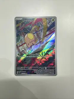 Pokemon TCG Toedscool Scarlet & Violet Base Set 201/198 Holo Illustration Rare - Image 1
